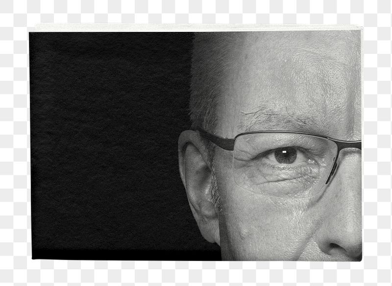 Senior entrepreneur png newspaper sticker, | Free PNG - rawpixel