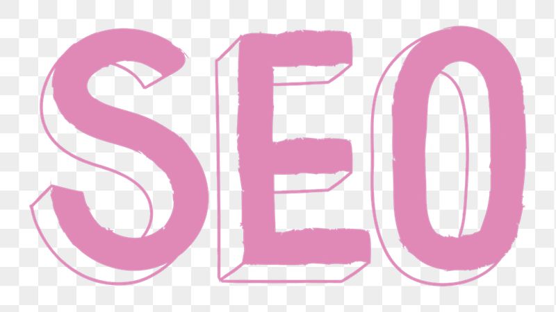 SEO png word sticker typography, | Free PNG - rawpixel