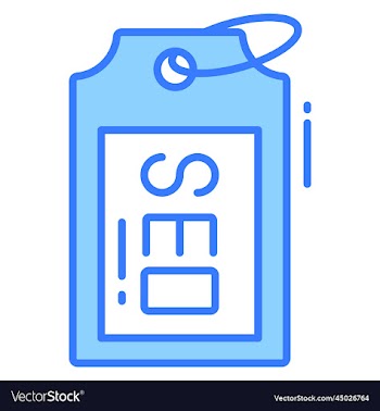 seo tag icon for graphic and web design