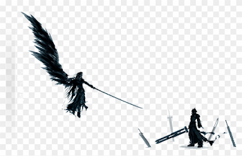 Sephiroth And Cloud Ps Vita Wallpaper - Cloud Sephiroth Tattoo, HD ...