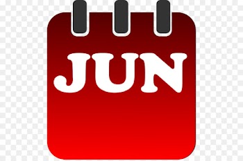 September Calendar Clip art - June Calendar Cliparts 