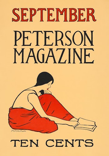 September, Peterson magazine, ten cents | Free Photo Illustration - rawpixel