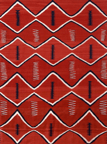 Serape (1865&ndash;80) textile in high | Free Photo Illustration - rawpixel
