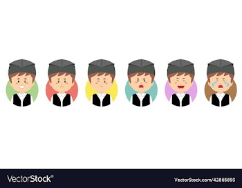 serbia avatar with various expression