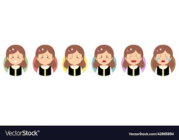 serbia avatar with various expression