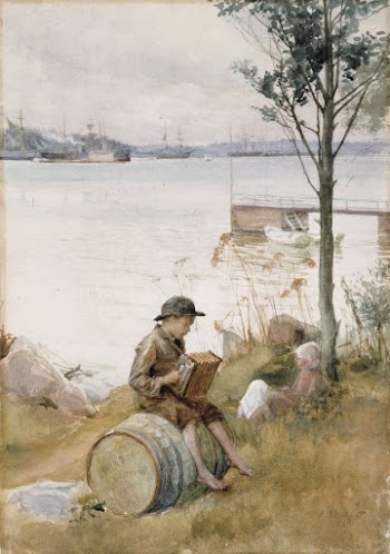 Serenadi rantapenkereellä, 1887, by Albert | Free Photo - rawpixel