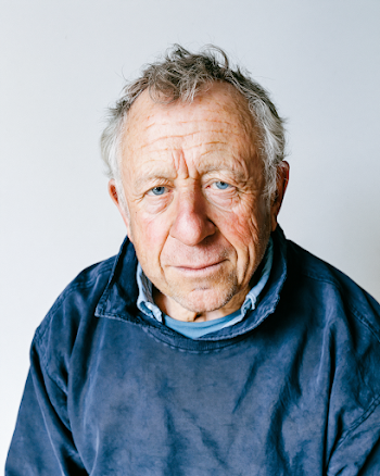 Serene Close-Up Portrait of an Older Man