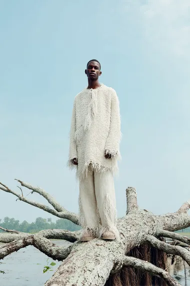 Serene Fashion Editorial in Nature Serene Fashion Editorial in Nature