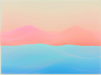 Serene Ocean Waves at Dawn