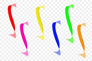 Serpentine streamer Clip art - streamers 