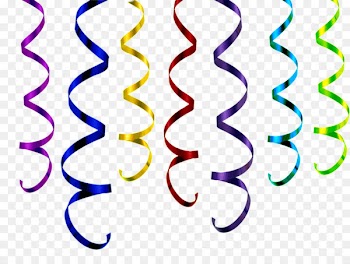 Serpentine streamer Portable Network Graphics Confetti Christmas Day Party horn - confetti 
