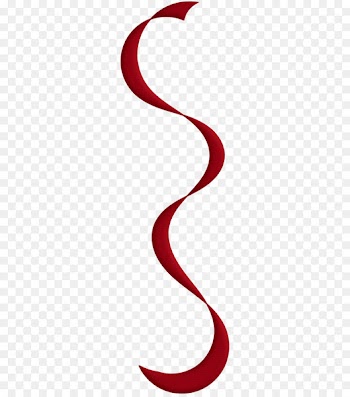 Serpentine streamer Yellow Birthday Clip art - red Confetti 