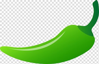 Serrano pepper Bell pepper Chili pepper Vegetable , Green pepper transparent background PNG clipart