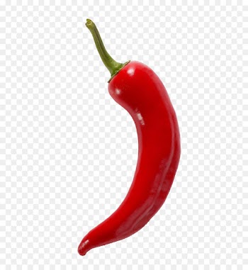Serrano pepper Birds eye chili Cayenne pepper Tabasco pepper Malagueta pepper - 1 small red pepper 