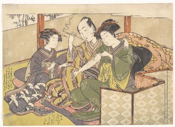 Servant Applying Medicinal to Geisha's | Free Photo - rawpixel