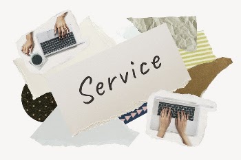 Service word typography, business aesthetic | Free Photo - rawpixel