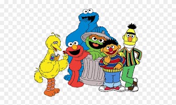 Sesame Street Background Clipart - Sesame Street Clip Art
