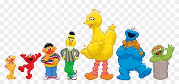 Sesame Street Characters Png Transparent Sesame Street - Sesame Street Clipart Png