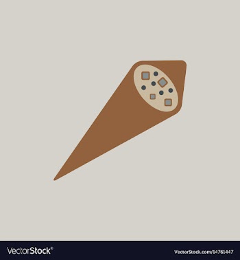 Sesame tofu nori wraps vector image