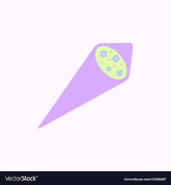 Sesame tofu nori wraps vector image