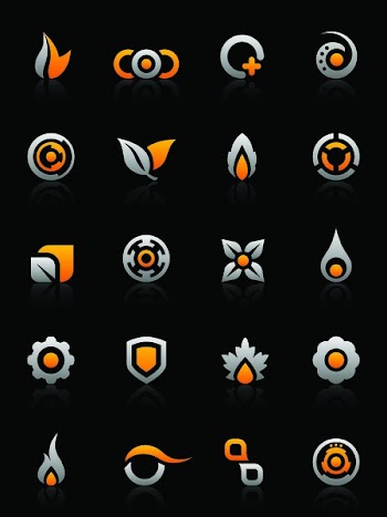 Set 20 Design Elements Various Graphics