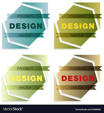 Set abstract colorful triangle dynamic splash vector image