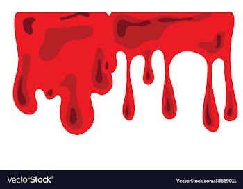 set blood spots smears image