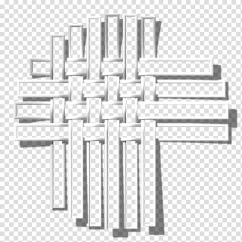 Set Border Frame , white and black wicker transparent background PNG clipart