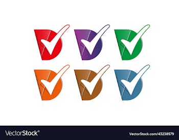 set check marks or ticks tick symbol grunge