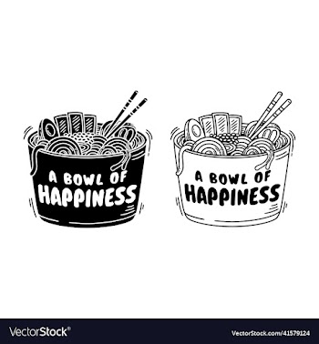set collection of ramen udon noodle quotes graphic