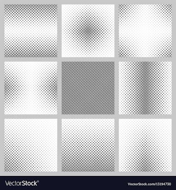 Set diagonal square pattern designs vector image