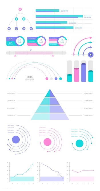 Set elements of infographic | Free stock vector - 77696