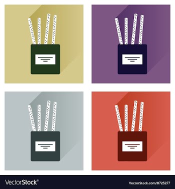 Set flat icons with long shadow cheese vector image