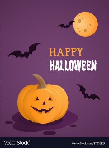 Set halloween party vector image
