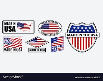  					Set made in usa label for retail product vector&nbsp;image														