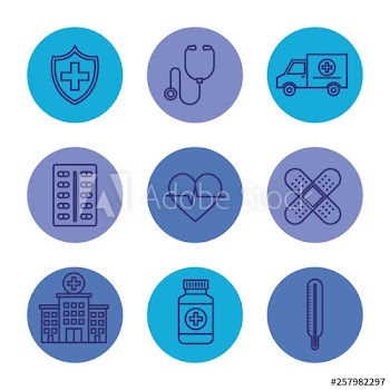 set medical equipment service and professional service