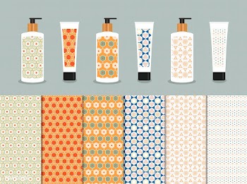 Set of 25 vintage patterns inspired by The Gr.. | Free stock vector - 250345
