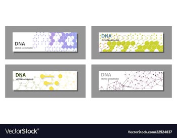 Set of 9 templates for presentation slides vector image