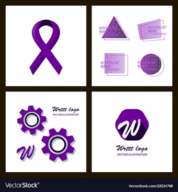 Set of a minimalistic hipster colored frame vector image