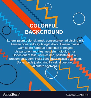Set of abstract avangarde retro background with vector image