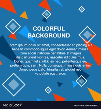 Set of abstract avangarde retro background with vector image