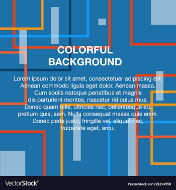 Set of abstract avangarde retro background with vector image
