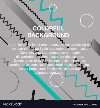 Set of abstract avangarde retro background with vector image