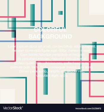 Set of abstract avangarde retro background with vector image