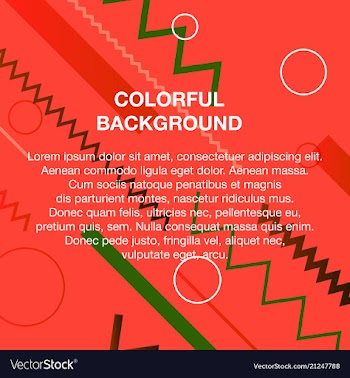 Set of abstract avangarde retro background with vector image