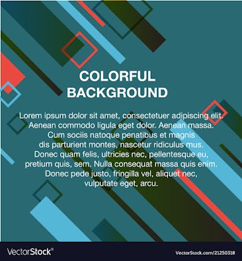 Set of abstract avangarde retro background with vector image