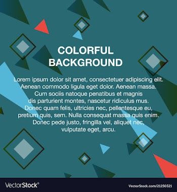 Set of abstract avangarde retro background with vector image