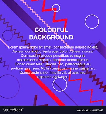 Set of abstract avangarde retro background with vector image