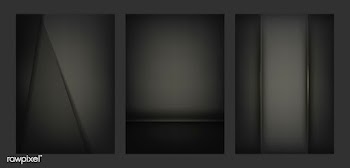 Set of abstract background designs in black | Free stock vector - 490178