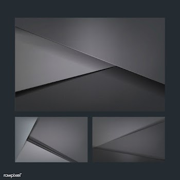 Set of abstract background designs in dark gr.. | Free stock vector - 489871